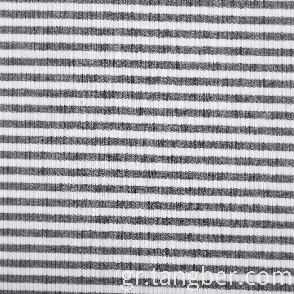 ribbed stretch fabric